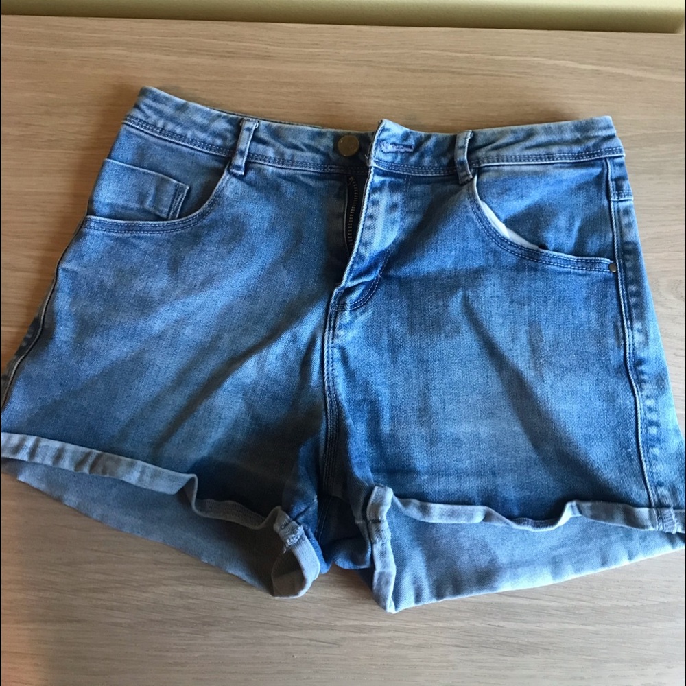 Zara denim shorts